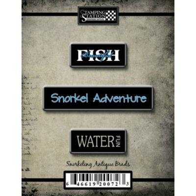 Stamping Station - Snorkeling Antique Brads